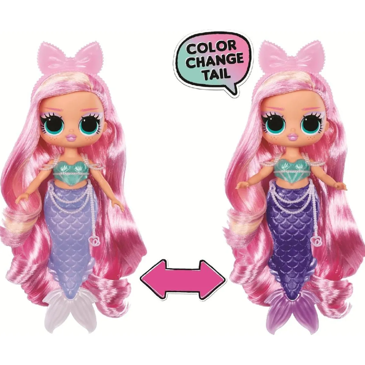 LOL SURPRISE Coleccionables Y Mini Mundos*L.O.L. Surprise - Lola Waves - Muñeca Tweens Sirena
