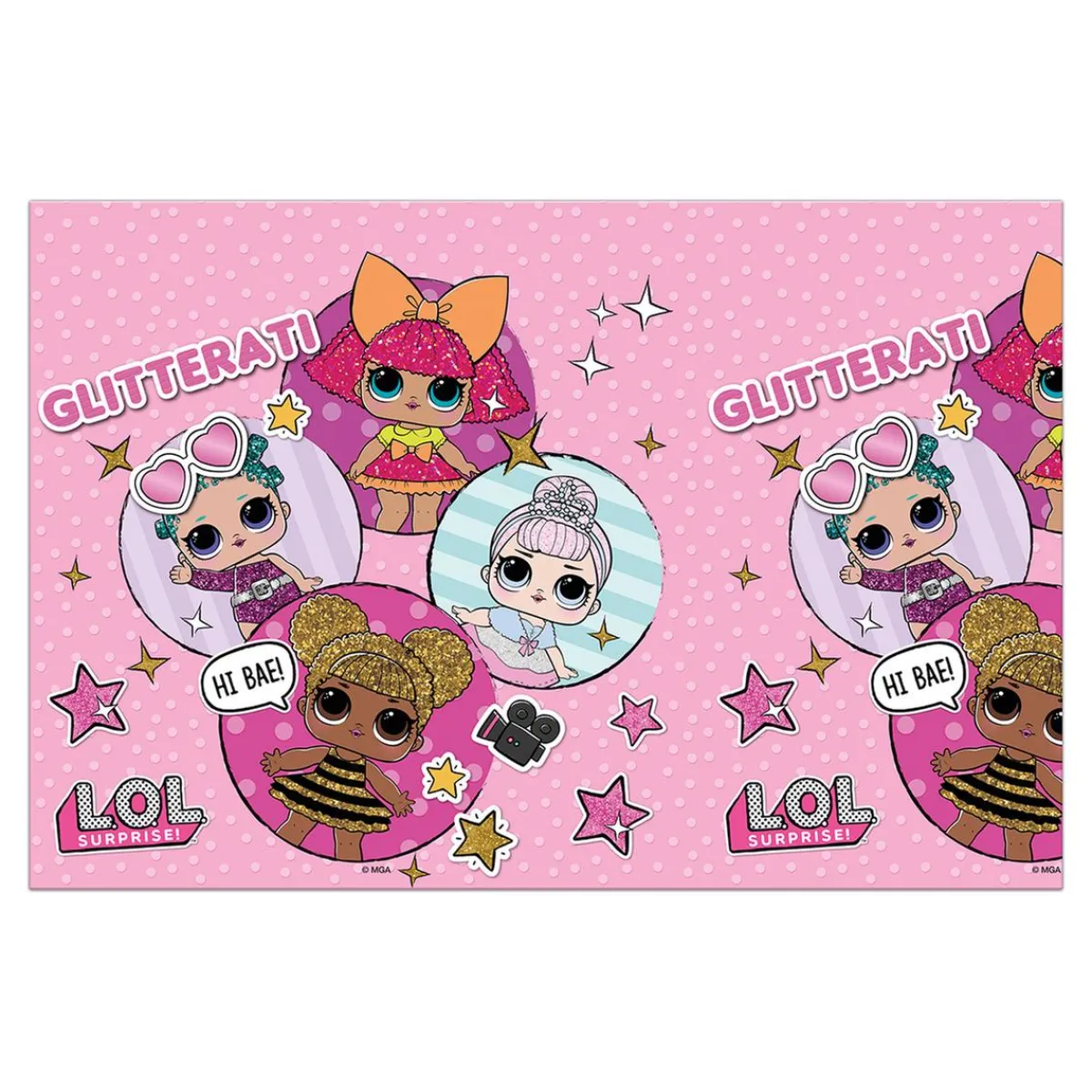 LIRAGRAM Artículos De Fiesta Y Regalos*LOL Surprise - Mantel Plástico 120 x 180cm