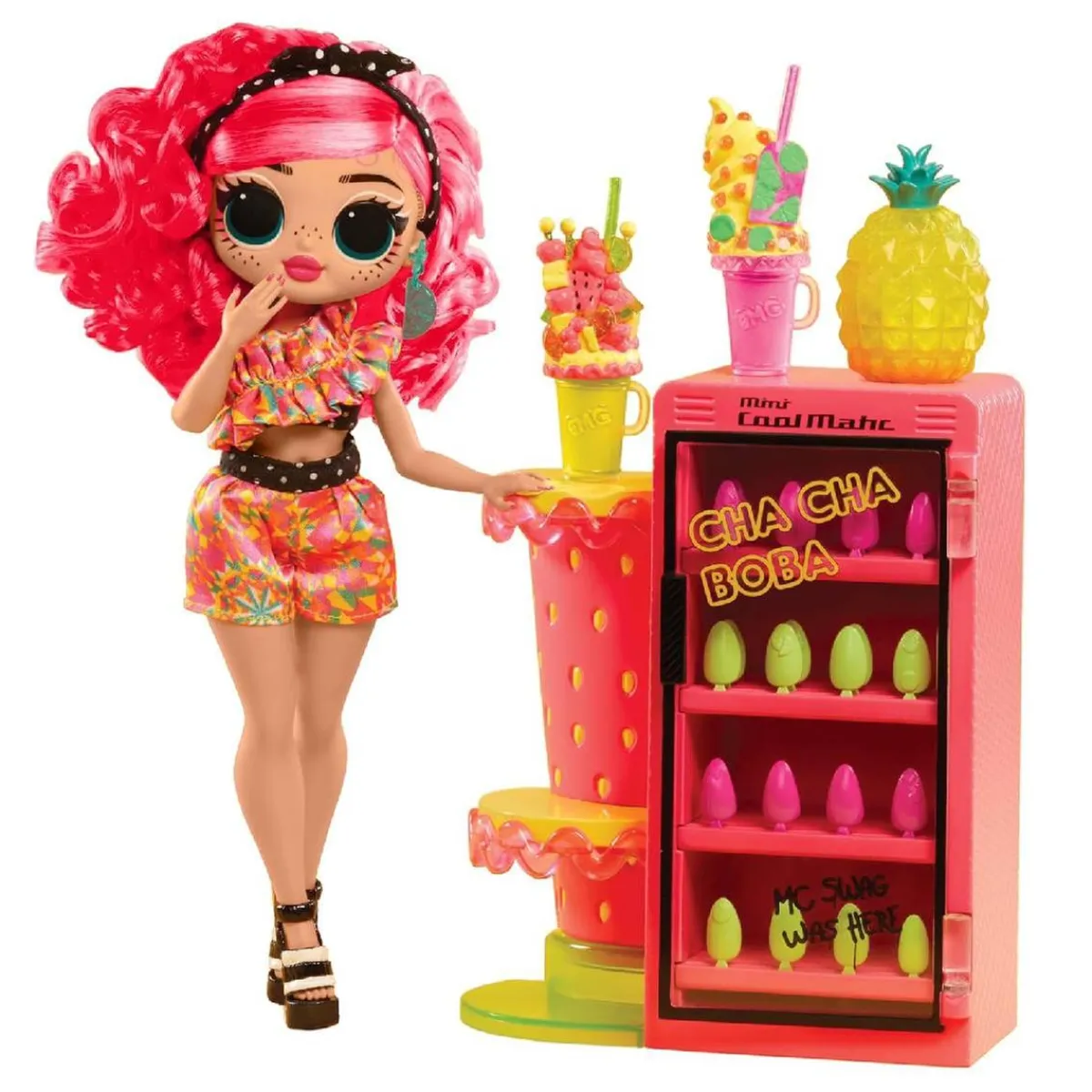 LOL SURPRISE Coleccionables Y Mini Mundos*- OMG Sweet Nails - Pinky Pops Sweet Shop