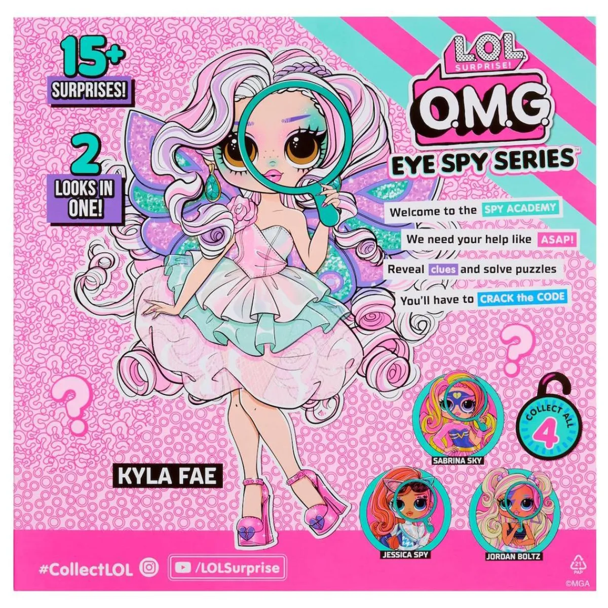 MGA LITTLE TIKES Coleccionables Y Mini Mundos*L.O.L. Surprise O.M.G - Eye Spy Hada