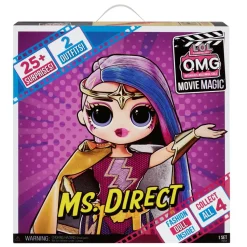 LOL SURPRISE Coleccionables Y Mini Mundos*OMG Movie Magic Doll - Ms. Direct