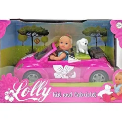 LOLLY Muñecas*- Kid vehículo estilo New Beetle