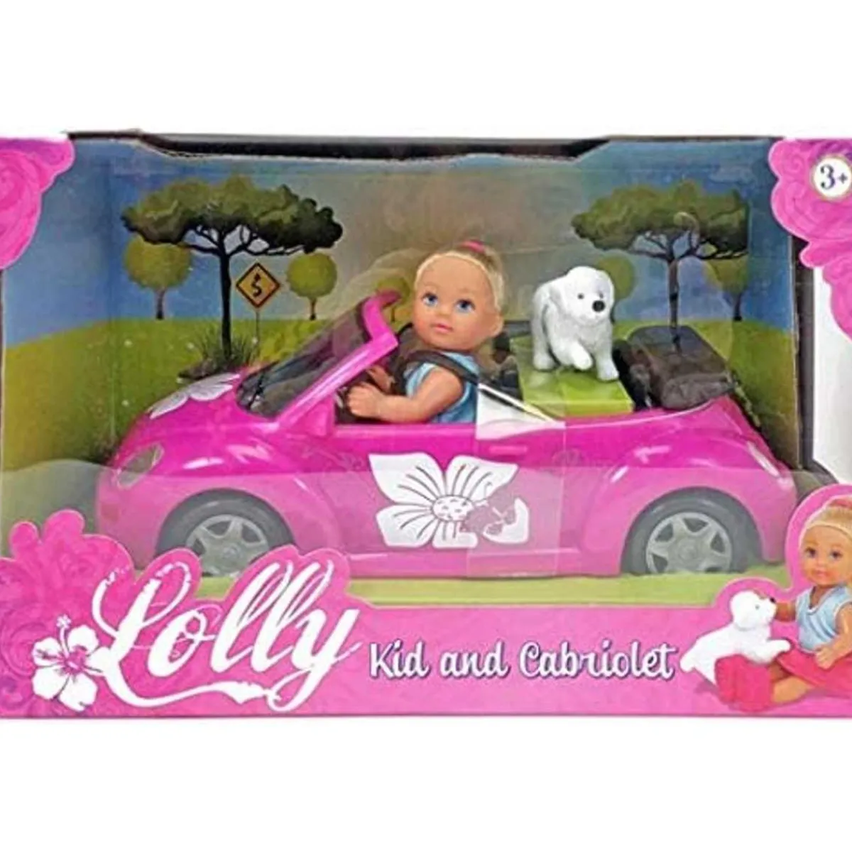 LOLLY Muñecas*- Kid vehículo estilo New Beetle