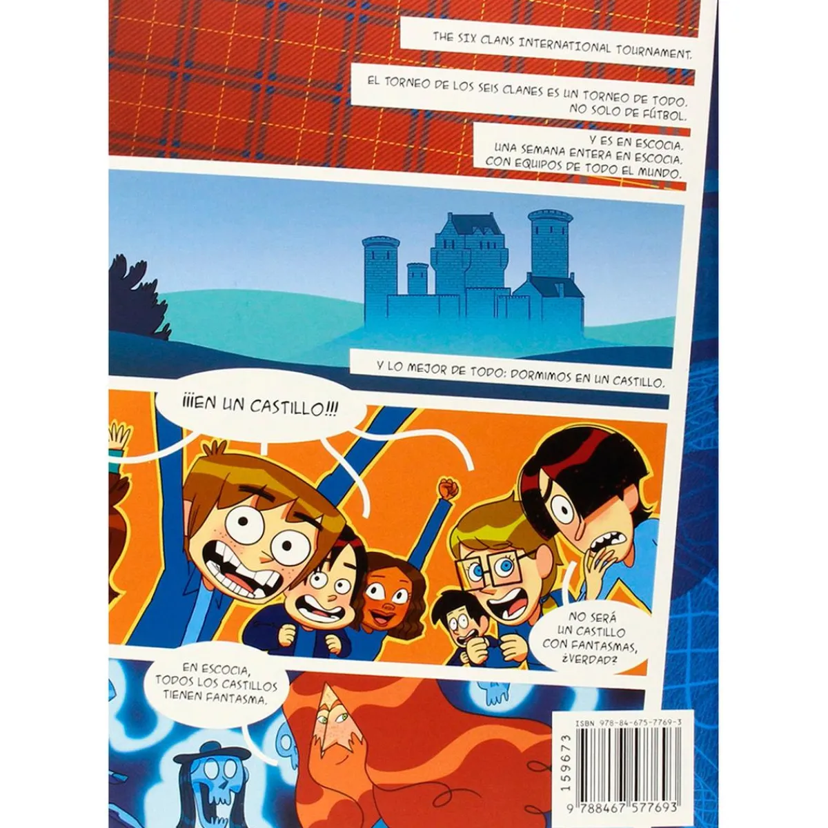 GREYLAND Juguetes Educativos Y Libros*Los Futbolísimos - El Misterio del Castillo Embrujado