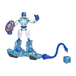 HASBRO EU TRADING Figuras De Acción*Los Vengadores - Capitan America - Figura Bend and Flex