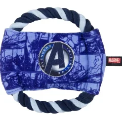 ARTESANIA CERDÁ Coleccionables Y Mini Mundos*Los vengadores - Cuerda dental disco para perro con sonidos