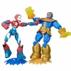 HASBRO EU TRADING Figuras De Acción*Los Vengadores - Pack 2 Figuras Bend and Flex
