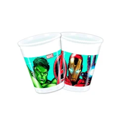 LIRAGRAM Artículos De Fiesta Y Regalos*Los Vengadores - Pack 8 Vasos