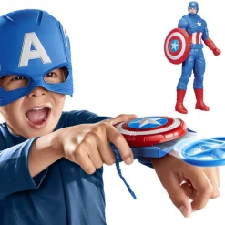 CAPITAN AMERICA Figuras De Acción*Los Vengadores - Set de ataque supremo del Capitán América
