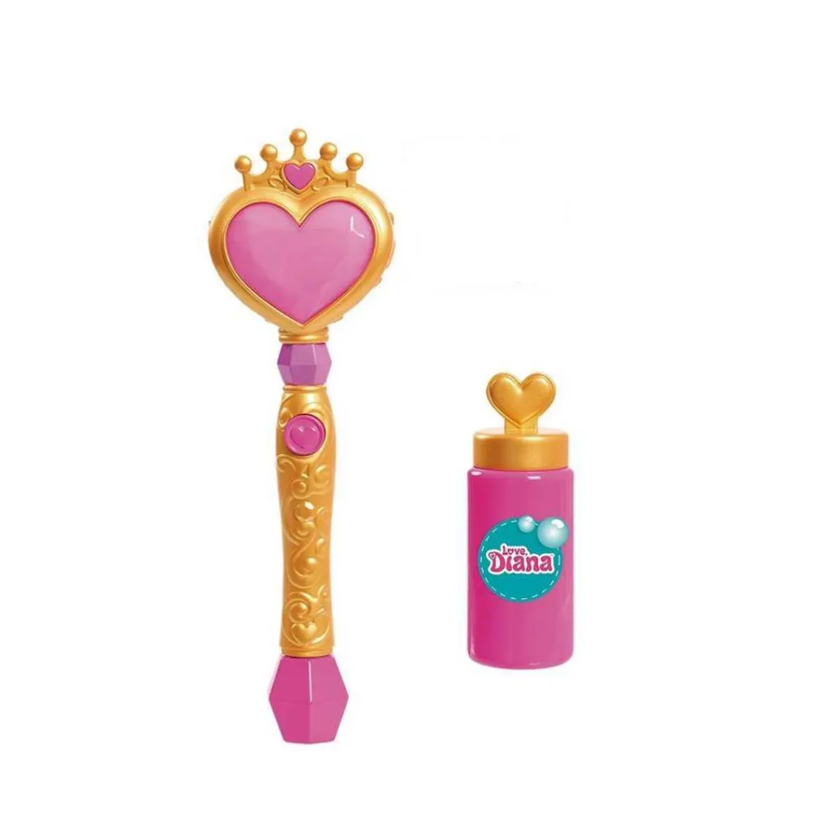 FAMOSA Muñecas*Love Diana - Varita de burbujas con luz