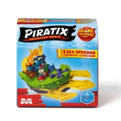 PIRATIX Figuras De Acción*Magic Box - - Shark Treasure Sea Speeders - (Varios modelos)