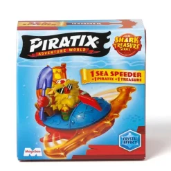 PIRATIX Figuras De Acción*Magic Box - - Shark Treasure Sea Speeders - (Varios modelos)