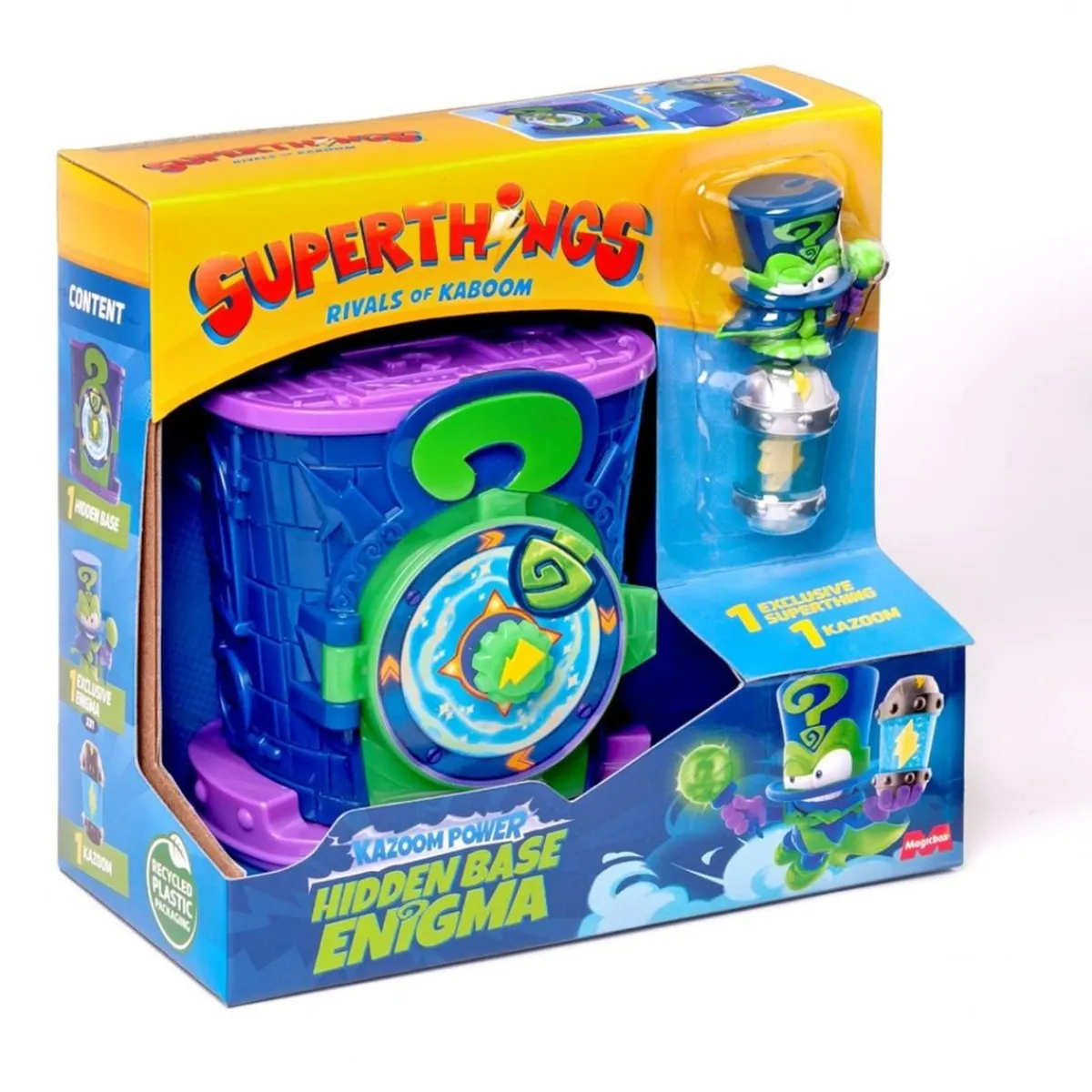 SUPER THINGS Figuras De Acción*Magic Box - Superthings - Power Hidden Base Enigma