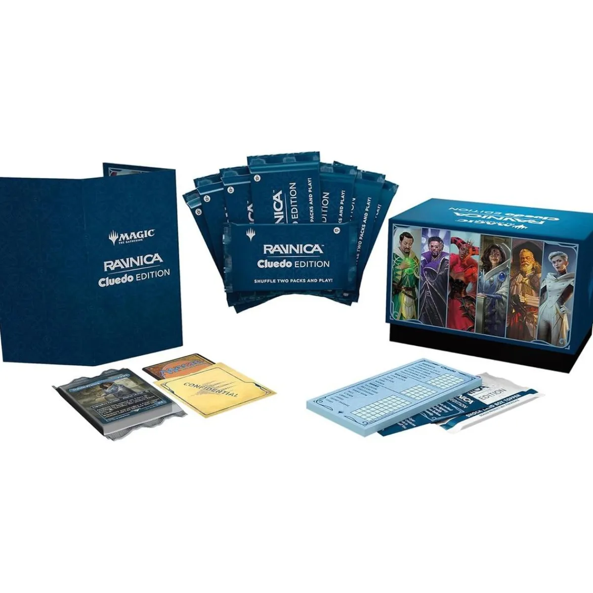 DEVIR Friki Zone|Juegos Y Puzzles*Magic The Gathering - Juego de cartas Edición Ravnica: Misterio en Cluedo ㅤ