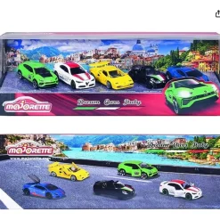 MAJORETTE Vehículos Y Circuitos*- Pack 5 coches Dream Cars Italy