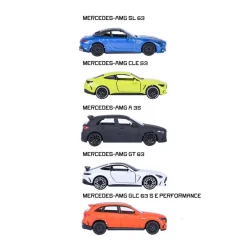 MAJORETTE Vehículos Y Circuitos*- Pack 5 coches Mercedes AMG