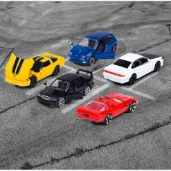MAJORETTE TOYS Vehículos Y Circuitos*Majorette - Pack de 5 coches de metal escala 1:64, edición clásicos años 90 ㅤ