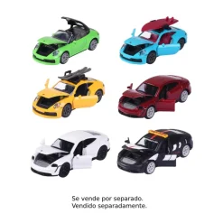 MAJORETTE Vehículos Y Circuitos*- Porsche Deluxe escala 1:64 (Varios modelos)