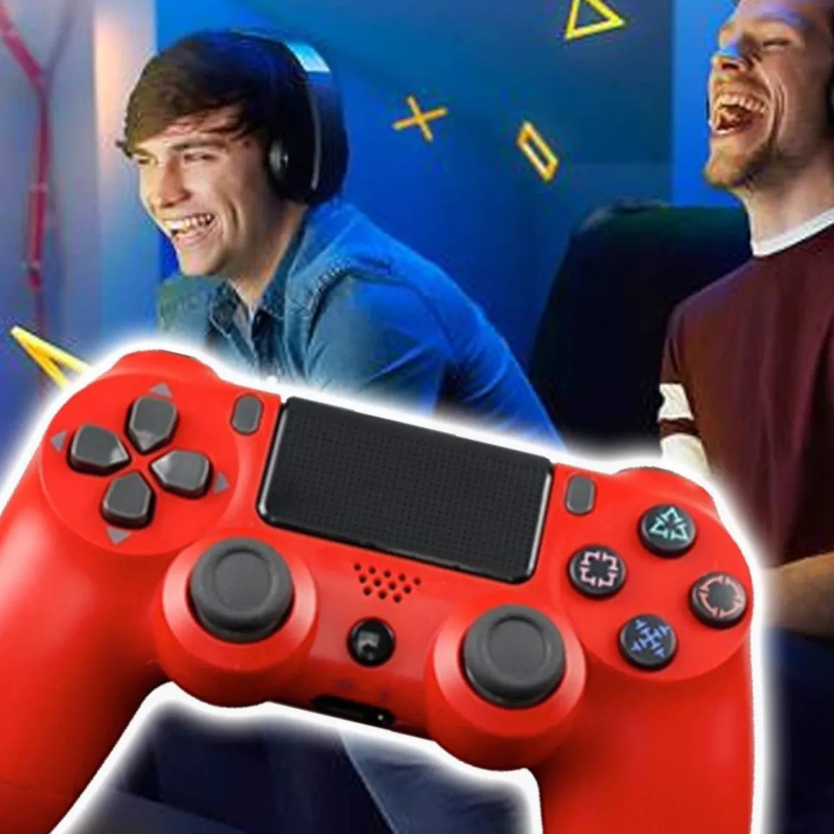 KLACK EUROPE Figuras De Acción*Mando PS4 Controller Playstation 4 Rojo