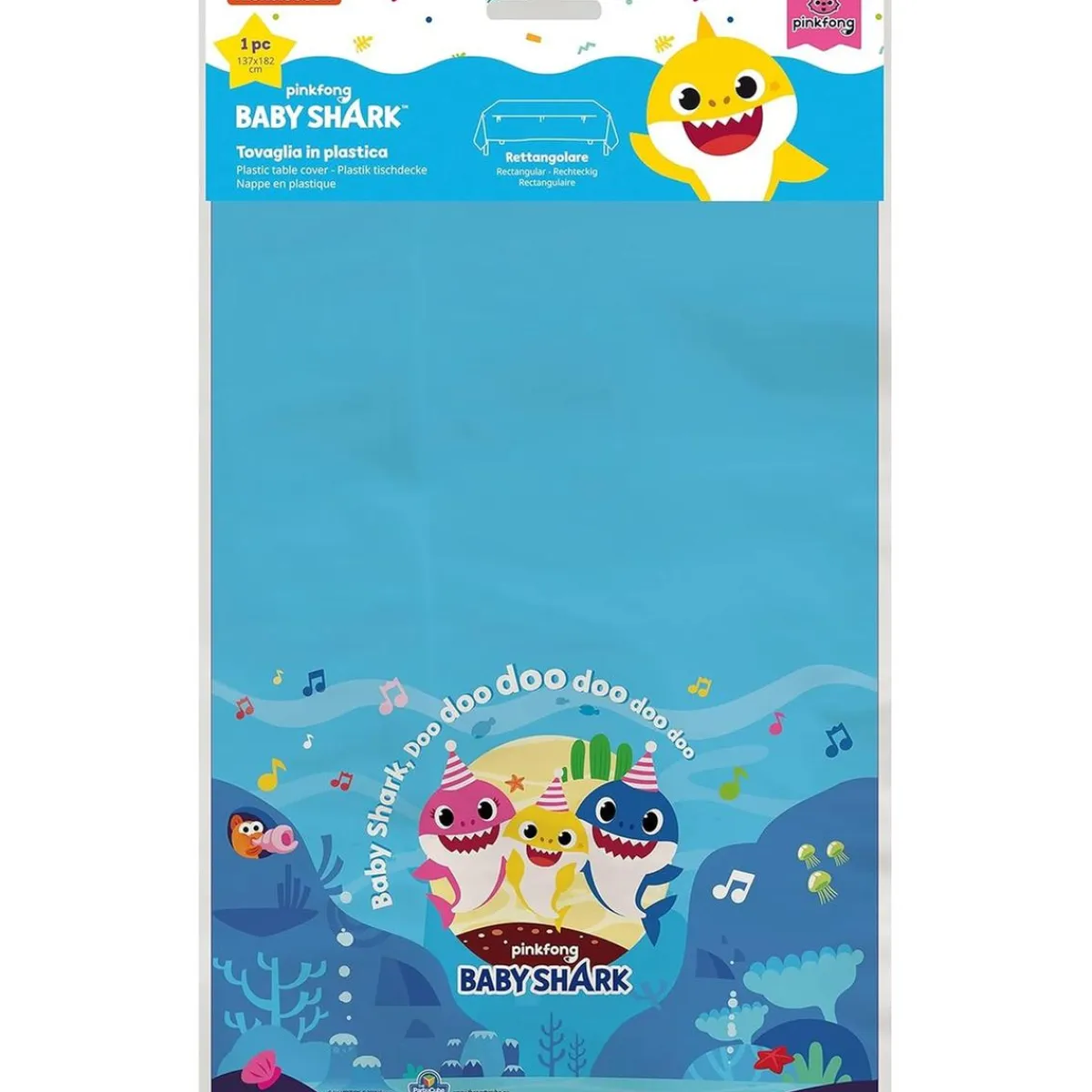 BABY SHARK Artículos De Fiesta Y Regalos*Mantel