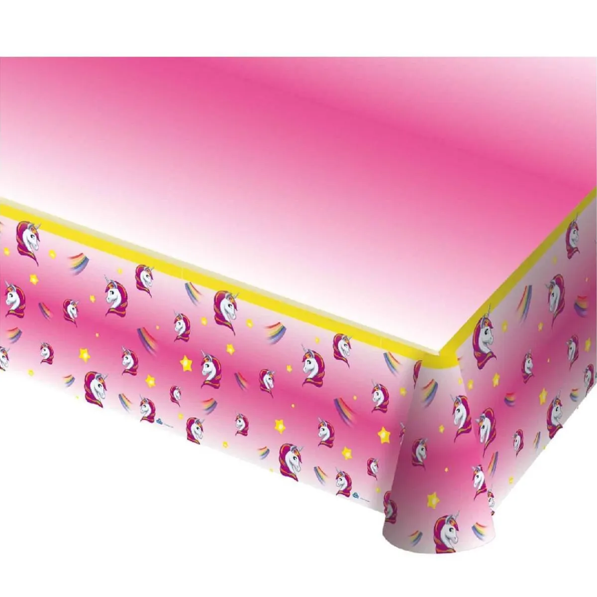 TOYS "R" US Artículos De Fiesta Y Regalos*Mantel rosa de plástico Unicornios