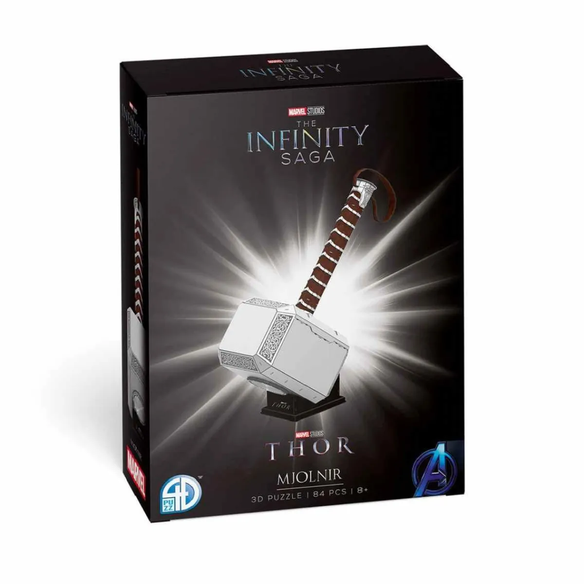 WORLD BRANDS Friki Zone|Juegos Y Puzzles*Marvel - Puzzle 3D Martillo de Thor