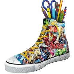 RAVENSBURGER IBÉRICA Juegos Y Puzzles*Marvel - Puzzle 3D Sneaker Avengers, 108 piezas ㅤ