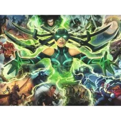 RAVENSBURGER IBÉRICA Juegos Y Puzzles*Marvel - Puzzle de 1000 piezas Marvel Villainous: Hela, rompecabezas para adultos ㅤ