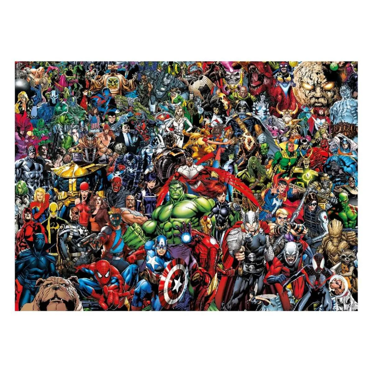 CLEMENTONI Juegos Y Puzzles*Marvel - Puzzle impossible 1000 piezas