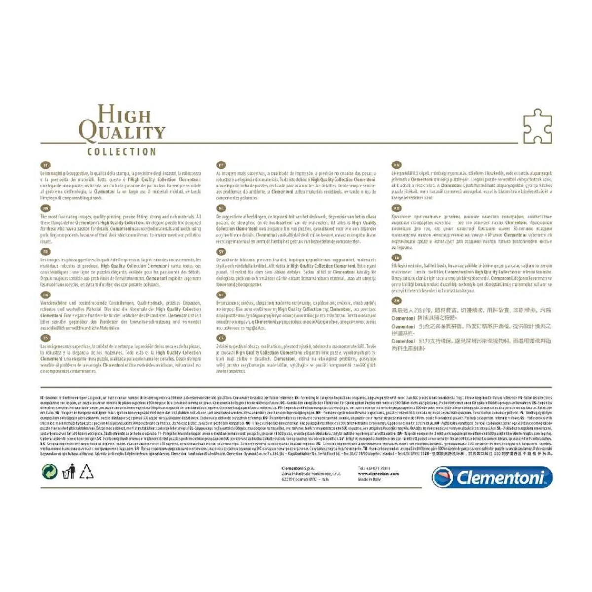 CLEMENTONI Juegos Y Puzzles*Marvel - Puzzle impossible 1000 piezas