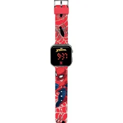 KIDS EUROSWAN S.L. Coleccionables Y Mini Mundos*Marvel - Reloj led Spiderman con funciones