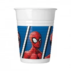 SPIDERMAN Artículos De Fiesta Y Regalos*Marvel - Spider-Man - Pack 8 vasos de plástico
