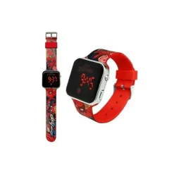 KIDS EUROSWAN S.L. Coleccionables Y Mini Mundos*Marvel - Spider-man - Reloj LED Spiderman multicolor ㅤ