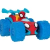 TOY PARTNER S.A. Coleccionables Y Mini Mundos*Marvel - Spidey - Vehículo motorizado trepa obstáculos ㅤ