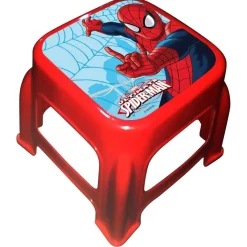 SPIDERMAN Estilo De Vida*Marvel - Taburete de plástico infantil 27x27x21cm ㅤ