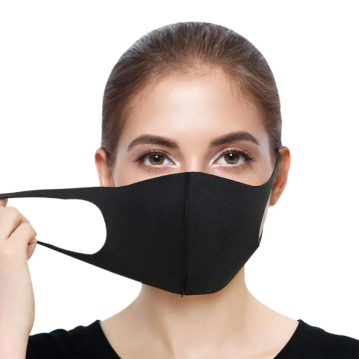 EXTENDED PLAY Coleccionables Y Mini Mundos*Mascarilla protección de spandex reutilizable 1 ud Azul