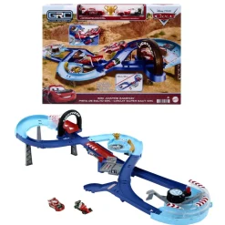 MATTEL Vehículos Y Circuitos*- Cars - Set de pistas y vehículos Global Racers pista de salto