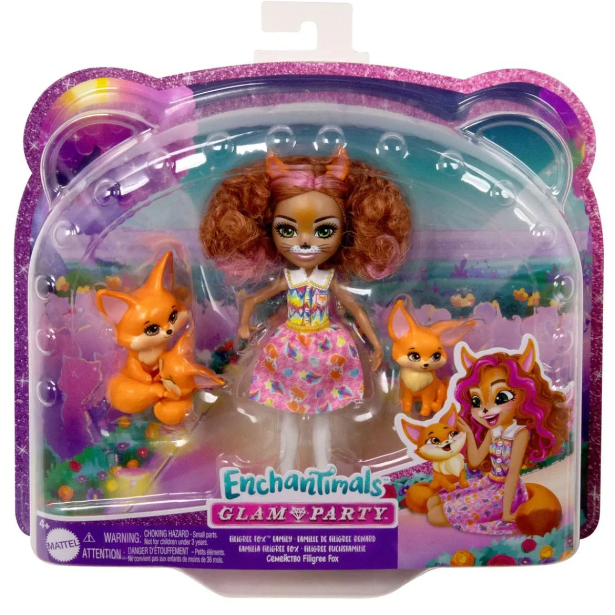 MATTEL Muñecas*- Enchantimals - Muñeca Fiesta Encantada con Accesorios ㅤ