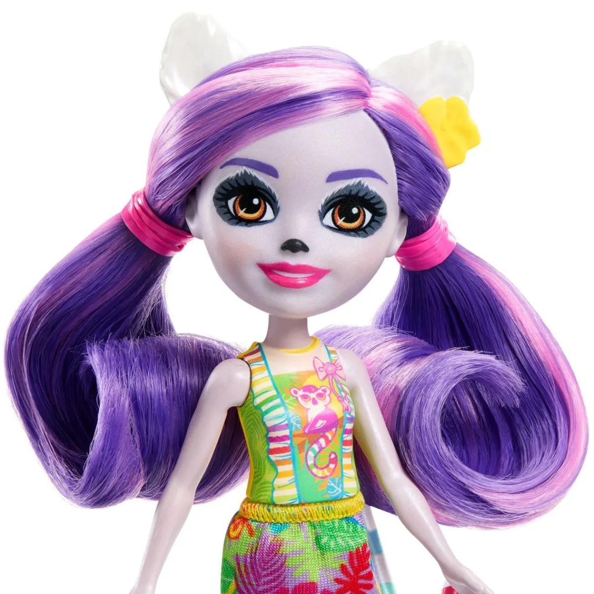 MATTEL Muñecas*- Enchantimals - Sunshine Beach Familia de Lemures ㅤ