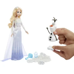 TOYS "R" US Muñecas*Mattel - Frozen - Aventuras de Elsa y Olaf con Nieve Muñeca ㅤ