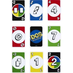 MATTEL Friki Zone|Juegos Y Puzzles*- Juego de cartas Dos segunda edición familiar de mesa ㅤ