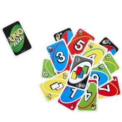 MATTEL Friki Zone|Juegos Y Puzzles*- Juego de cartas UNO Split familiar y flexible ㅤ