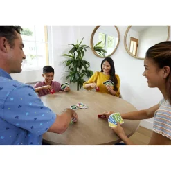 MATTEL Friki Zone|Juegos Y Puzzles*- Juego de cartas UNO Split familiar y flexible ㅤ