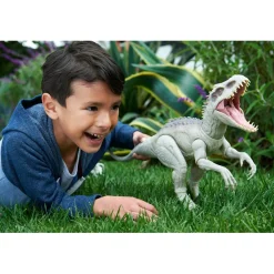 MATTEL Figuras De Acción*- Jurassic World - Indominus Rex camufla y conquista, figura de juguete Jurassic World ㅤ