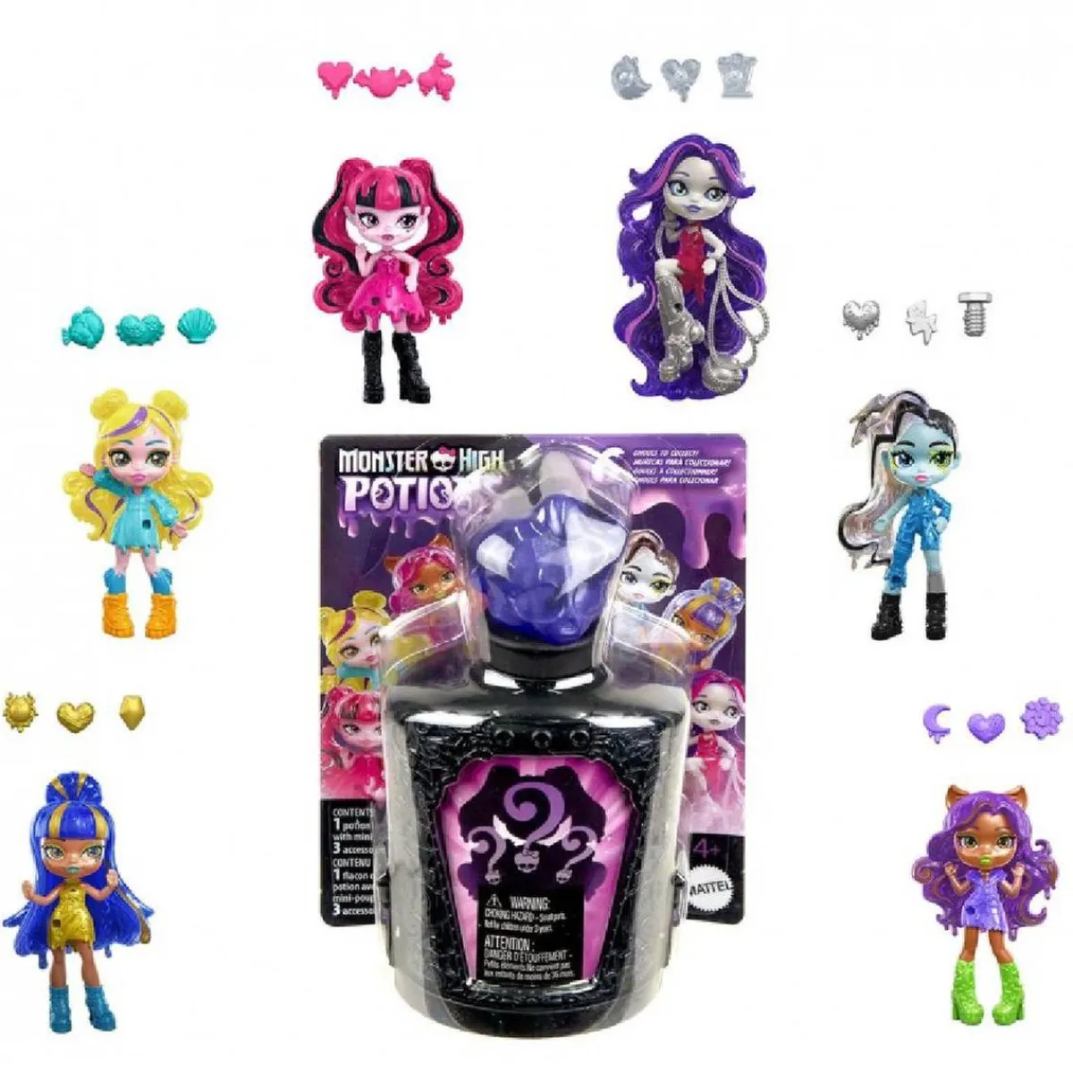 MATTEL Muñecas*- Monster High - Muñeca sorpresa con accesorios - (Varios modelos)