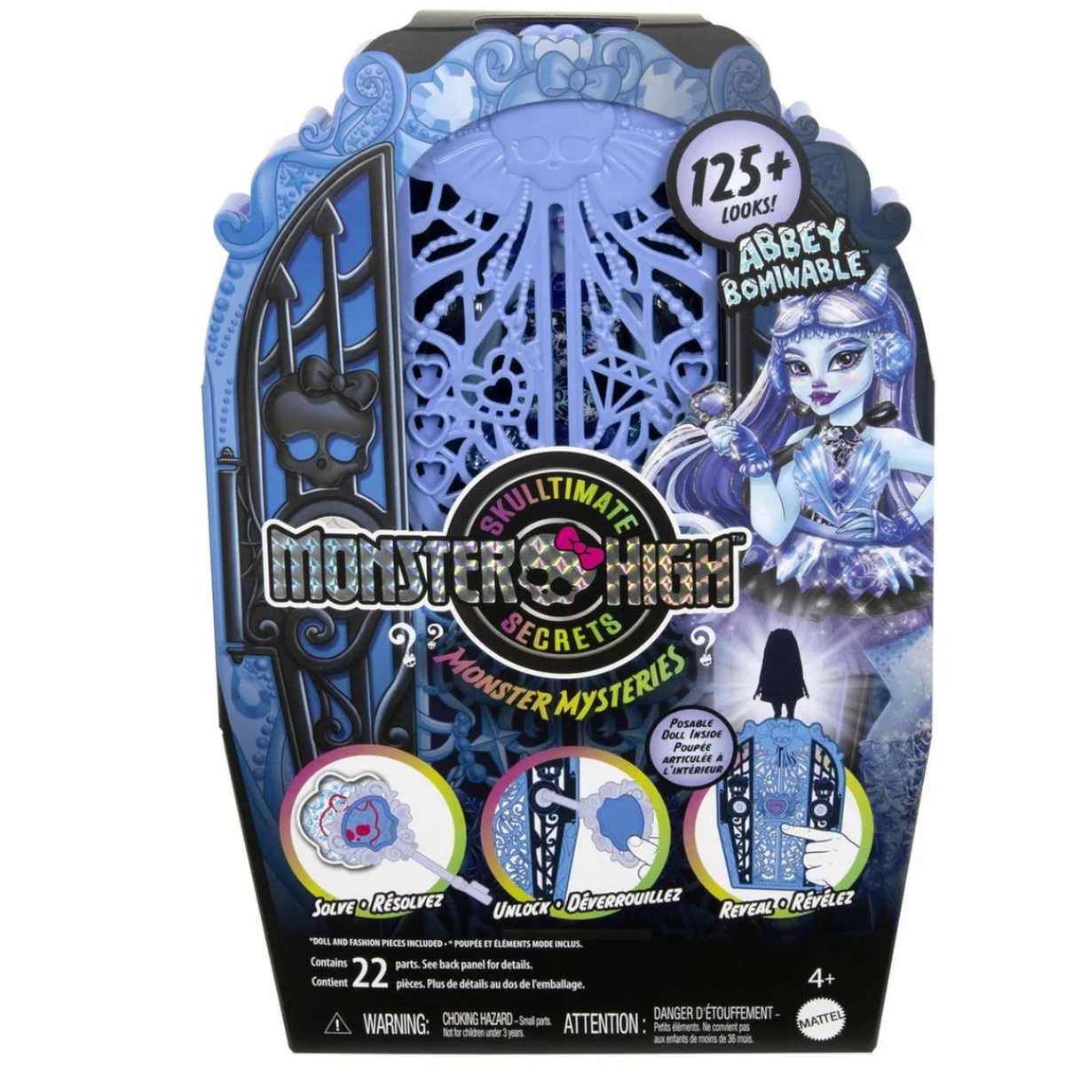 MATTEL Muñecas*- Monster High - Muñeca Abbey Skulltime con accesorios