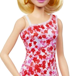 MATTEL Muñecas*- Muñeca Barbie Fashionista con vestido rosa y accesorios ㅤ