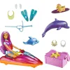 MATTEL Muñecas*- Muñeca Dreamtopia con accesorios acuáticos ㅤ