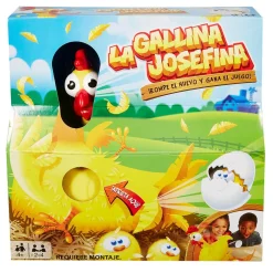 MATTEL ESPANA Juguetes Educativos Y Libros|Juegos Y Puzzles*Mattel Games - La Gallina Josefina - Juego de Mesa