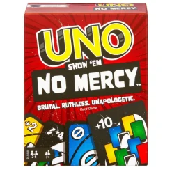 MATTEL Juegos Y Puzzles|Friki Zone*Juego De Cartas UNO No Mercy ㅤ